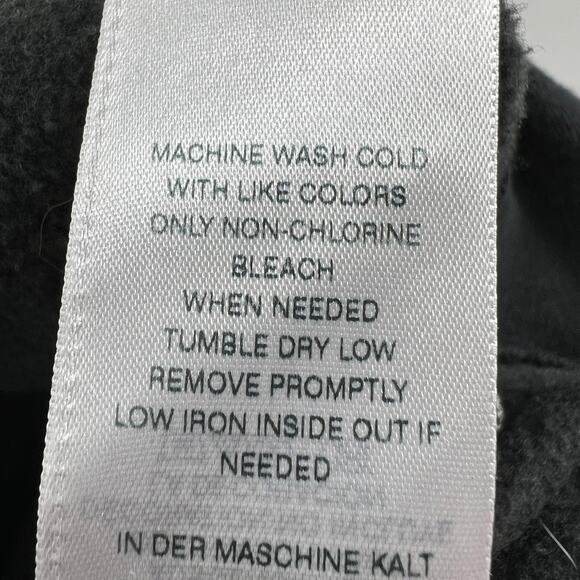 True Religion Unisex Buddha Big Logo Black Hoodie World Tour Back Graphic Size M - Picture 9 of 10